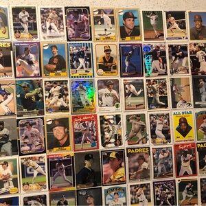 70 San Diego Padres Baseball Cards Tony Gwynn Juan Soto Garvey Snell Machado